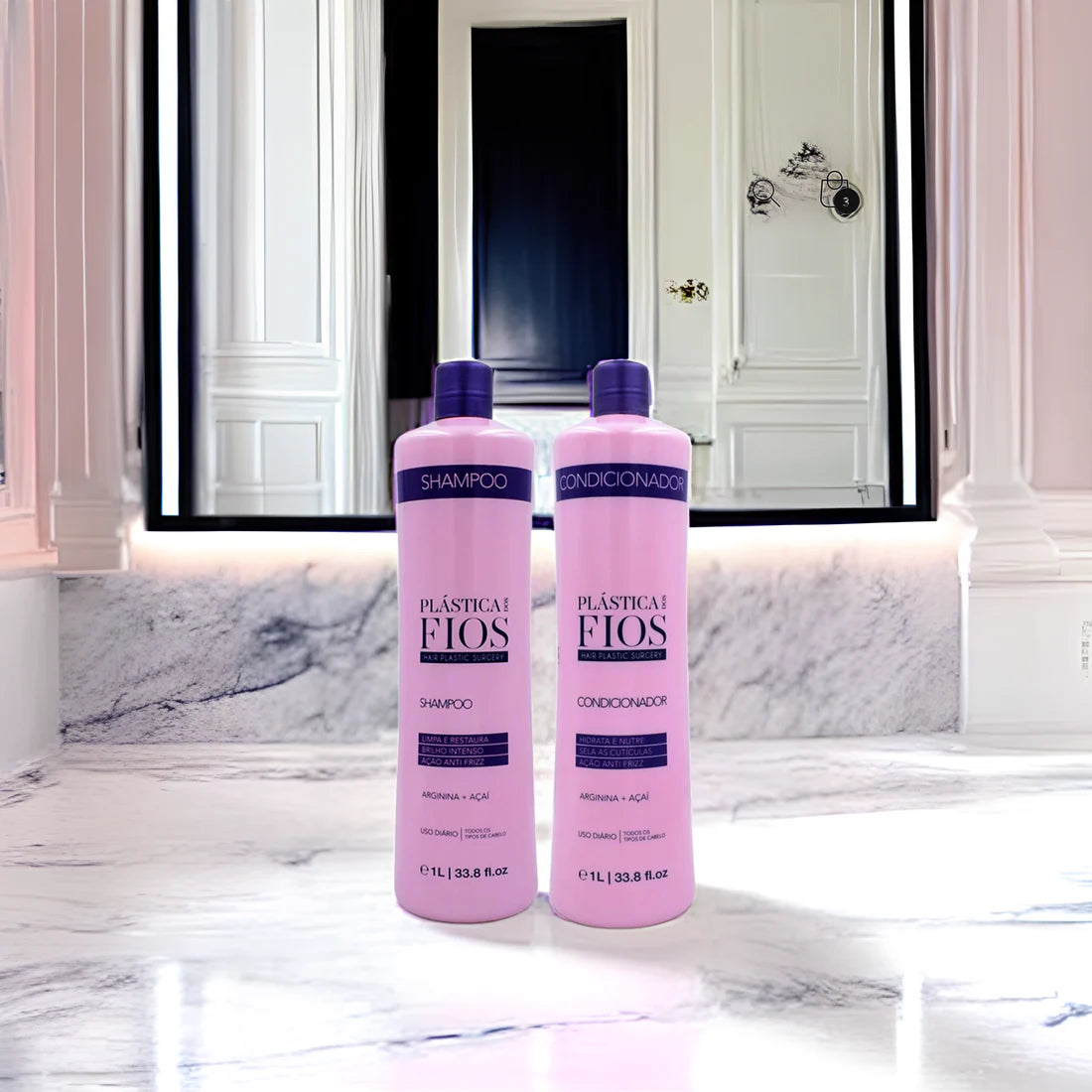 Shampoo & Conditioner Fios Bundle 33.8 oz